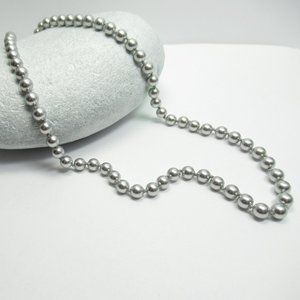 Hand knotted Swarovski Pearl Necklace